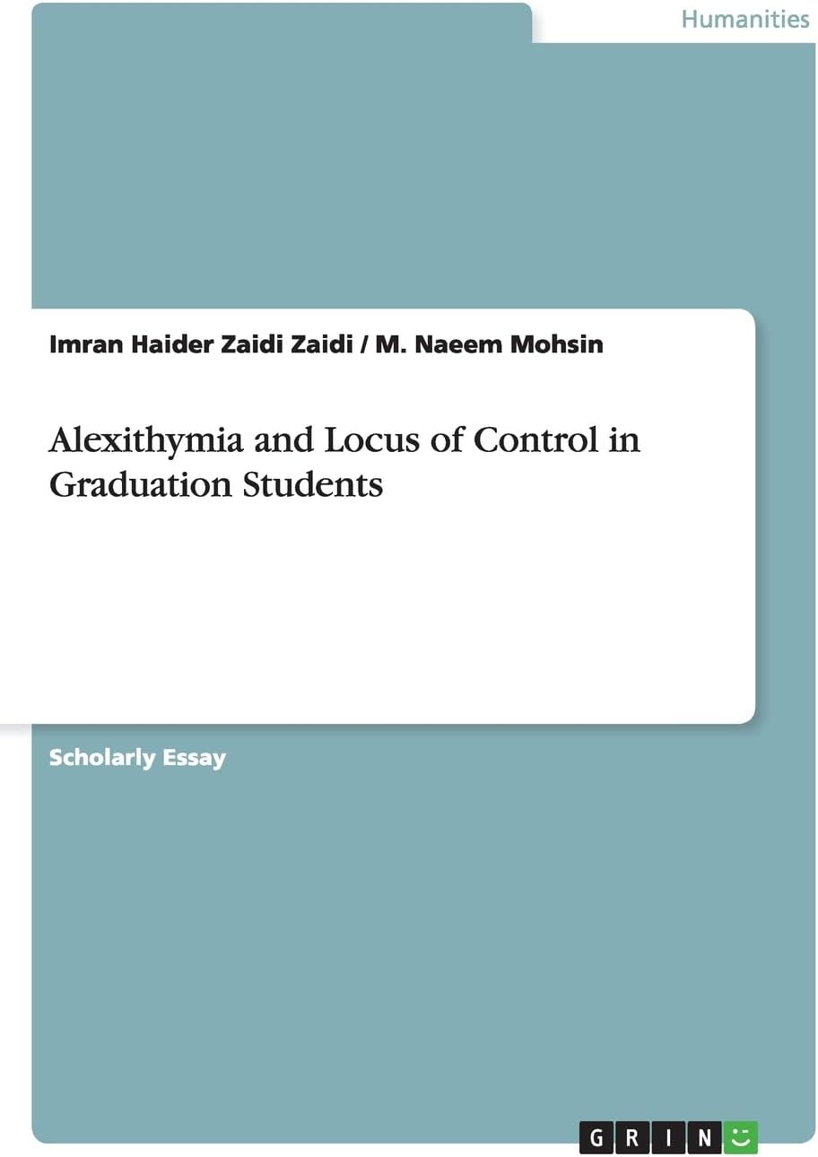 Alexithymia and Locus of Control in Graduation Students