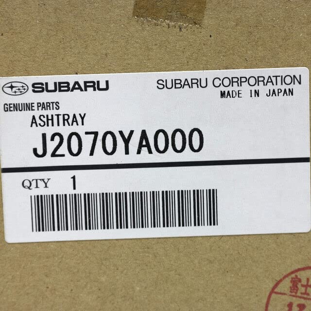Image of Genuine Subaru J2070YA000 Ashtray