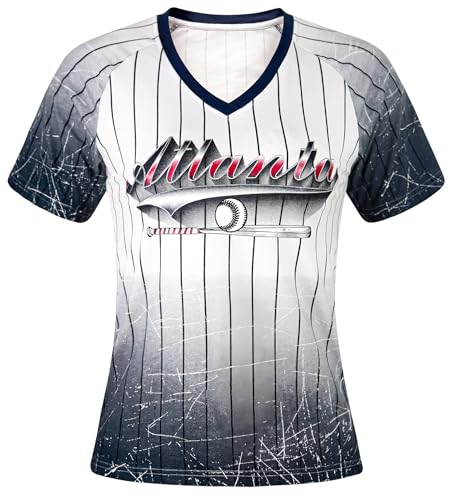 Camisetas raglán de béisbol para mujer ideales para tardes de parque y paseos casuales XXL