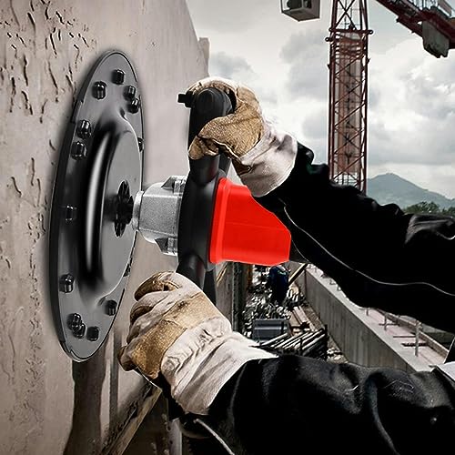 伟 祥 Lijadora eléctrica para paneles de yeso, máquina pulidora de superficie de pared para techo y pared, para carpintería, lijado de paneles de yeso, pulido, mezclador de cemento de ajuste de 6
