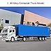 High Simulation Alloy Container Truck Model Toy, Detachable Container Vehicle for Kids, Electric Sound Girls, Sporting Goods, Electronic