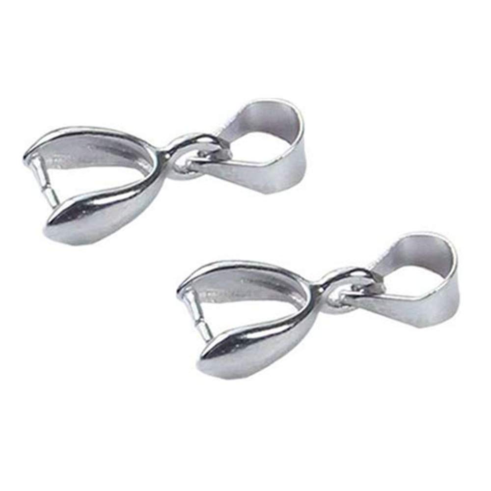 GARIOUANS 50 Pezzi Chiusure Per Ciondoli In Resistente Clip Pinza - Foto 9