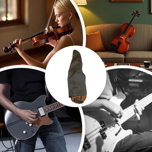 Housse anti-poussière violon lavable en machine pour guitare et basse