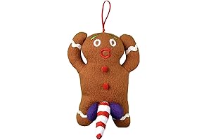 Raunchy X-mas Stocking Stuffer: Naughty Gingerbread Man Xmas Talking Ornament