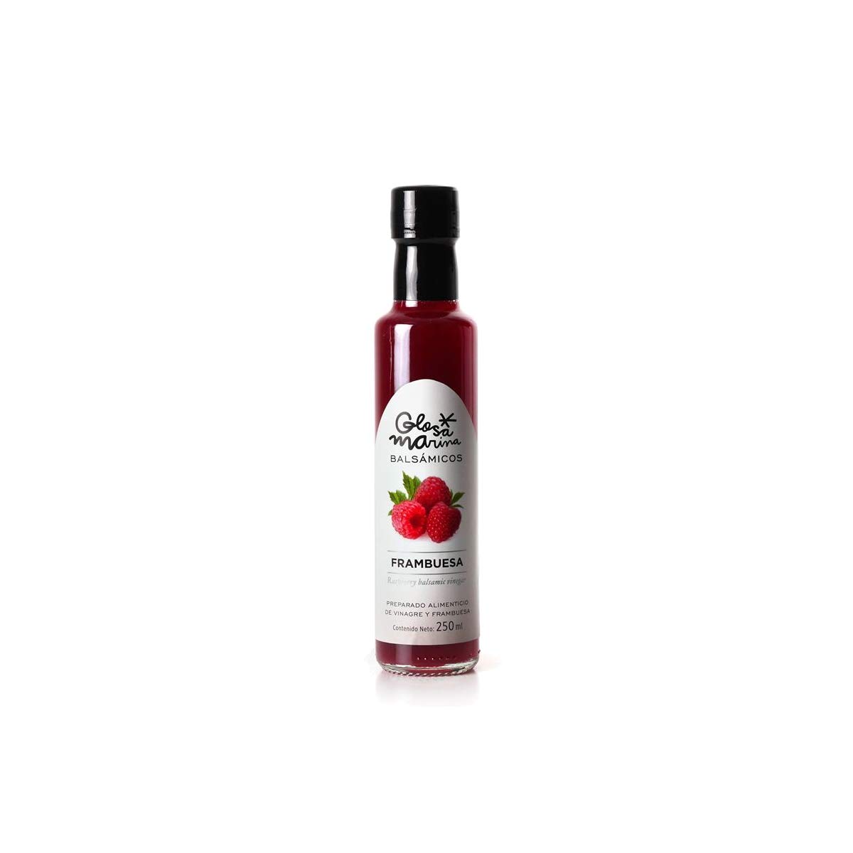 GLOSA MARINA 5er Gourmet Paket *MANGO, FEIGE, HIMBEERE* Crema Balsámica de Mango, Higo, Frambuesa - Balsamico Gourmet Essig Creme (5 x 250ml)