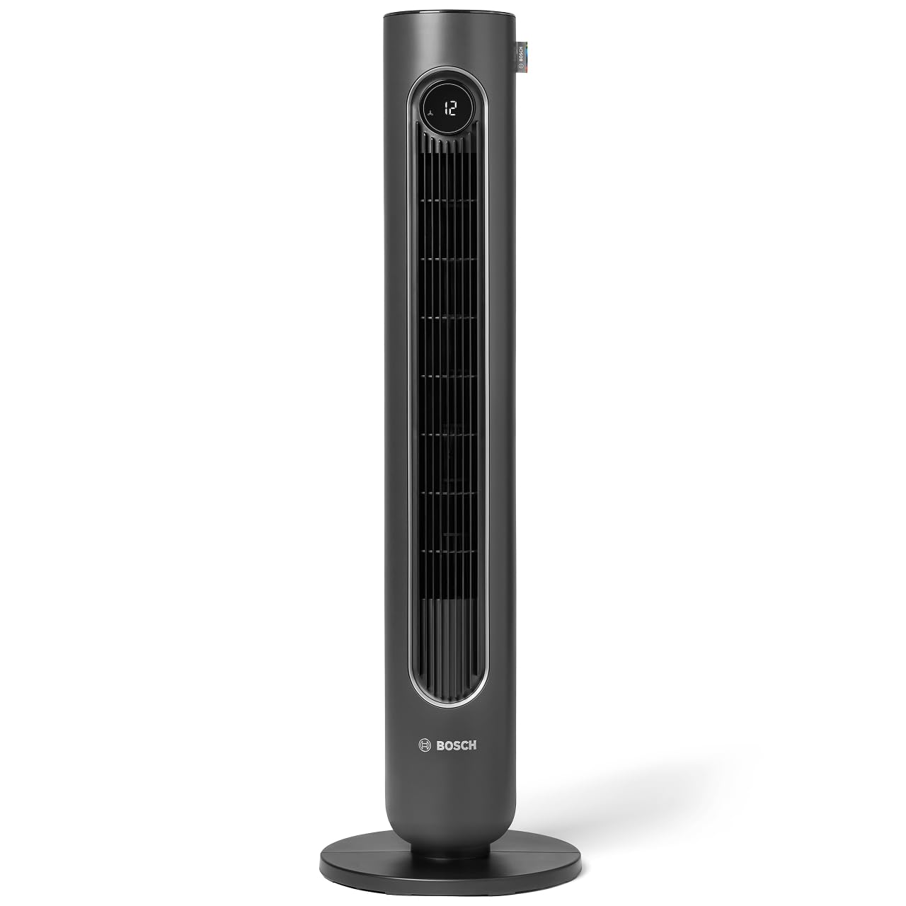 Bosch Tower Fan 6000, Leiser Turmventilator, Midnight Grey