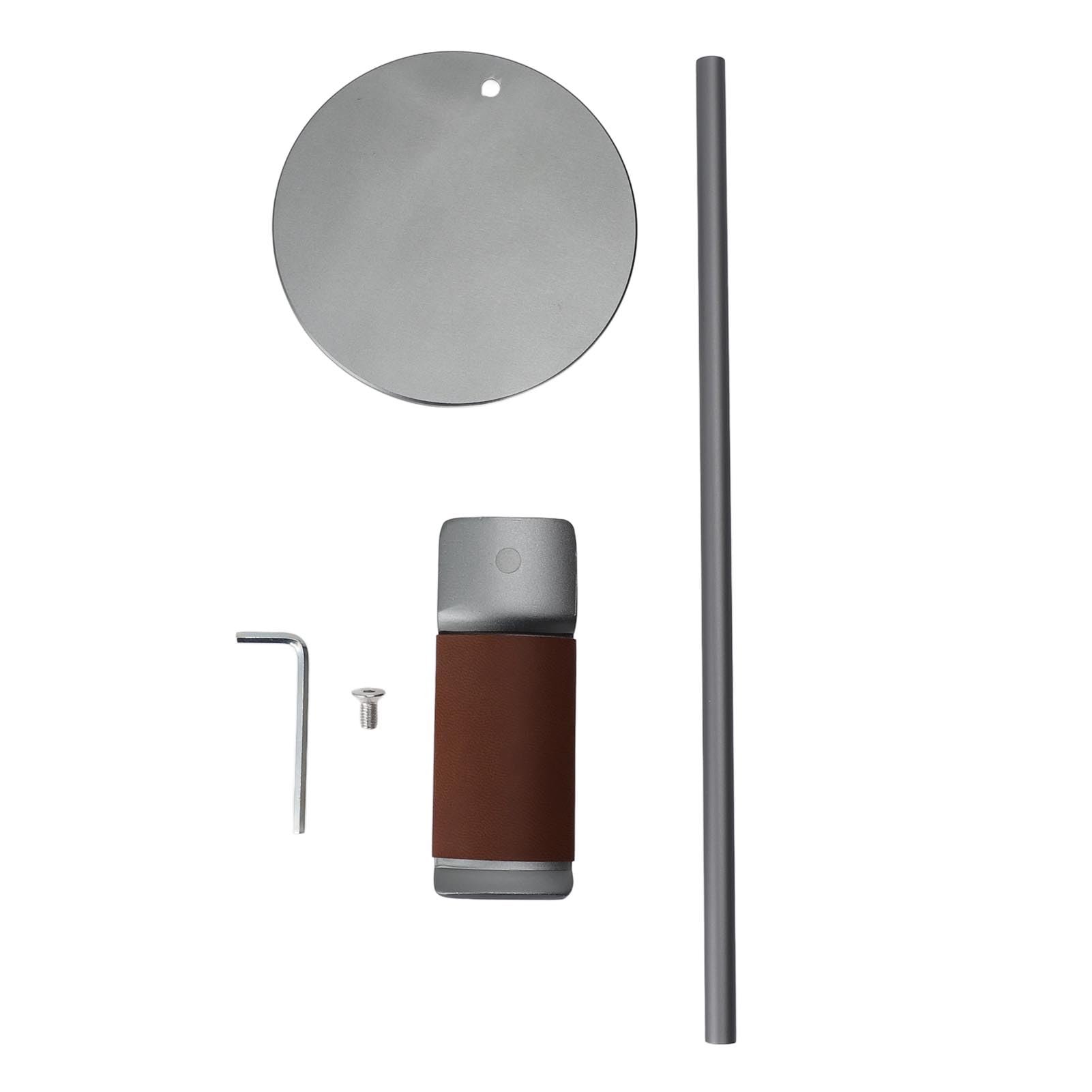 Ejoyous Supporto per Cuffie Supporto per Cuffie in Lega di Alluminio con Base Solida da 10 Cm Parte Superiore Morbida e Curva e Bordo Antiscivolo per Utenti di Studio di Home Office da Scrivania da