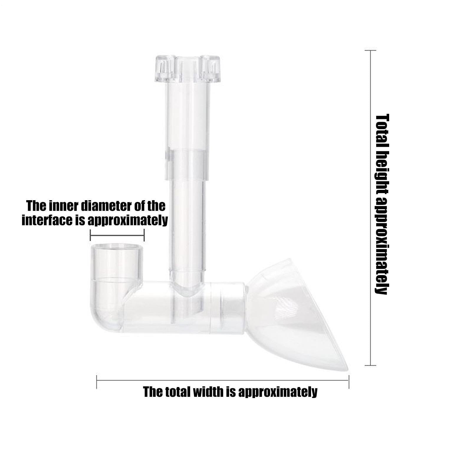 Tubería Skimmer Acuario Tubos Acero Inoxidable Alta Resistencia | Filtro Antigrasa Película Para Acuario Accesorio Ajustable Para Acuarios De Agua Dulce-Marinos Adultos