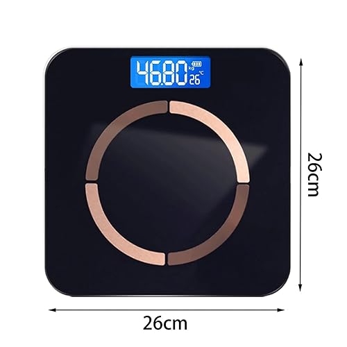 Miniatura 4 de KOWM ysc - Báscula de peso corporal inteligente báscula de baño con monitor de composición corporal con Bluetooth y fitness
