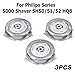 Produktbild SH50 / 51/52 Scherkopf Ersatzköpfe Rasierer für Philips Shaving Head 5000 Series Ersatzkopf, Verbesserte Version von HQ8 Ersatzköpfen 3pcs