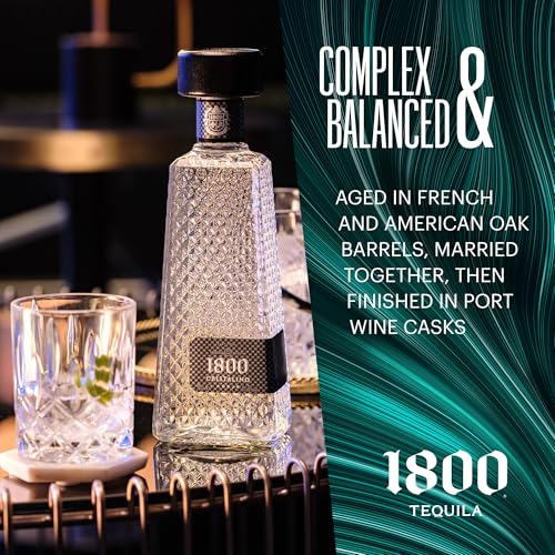 1800 Cristalino 100% Agave Tequila aus Mexico mit 38% vol. (1 x 0,7l)