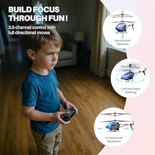 SYMA Remote Control Helicopter, RC Plane with 40 Mins Flight Time(2 Batteries), Auto Obstacle Avoidance and Altitude Hold, Birthday Gifts for 6 7 8 9 10 11 12 Years Old Kids Boys Girls