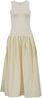 Drop Waist Dress Women Patchwork Dress Drop Waist Maxi Dress Elegant Dress Reformation Dress Corset Dress Maxi Dress