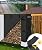 Artibear 4ft Firewood Rack Cover for Wood Holder, Waterproof Wood Pile Cover for Outside, Indoor Outdoor Log Rack Cover for Firewood with Buckle, Black (Frame not Include)