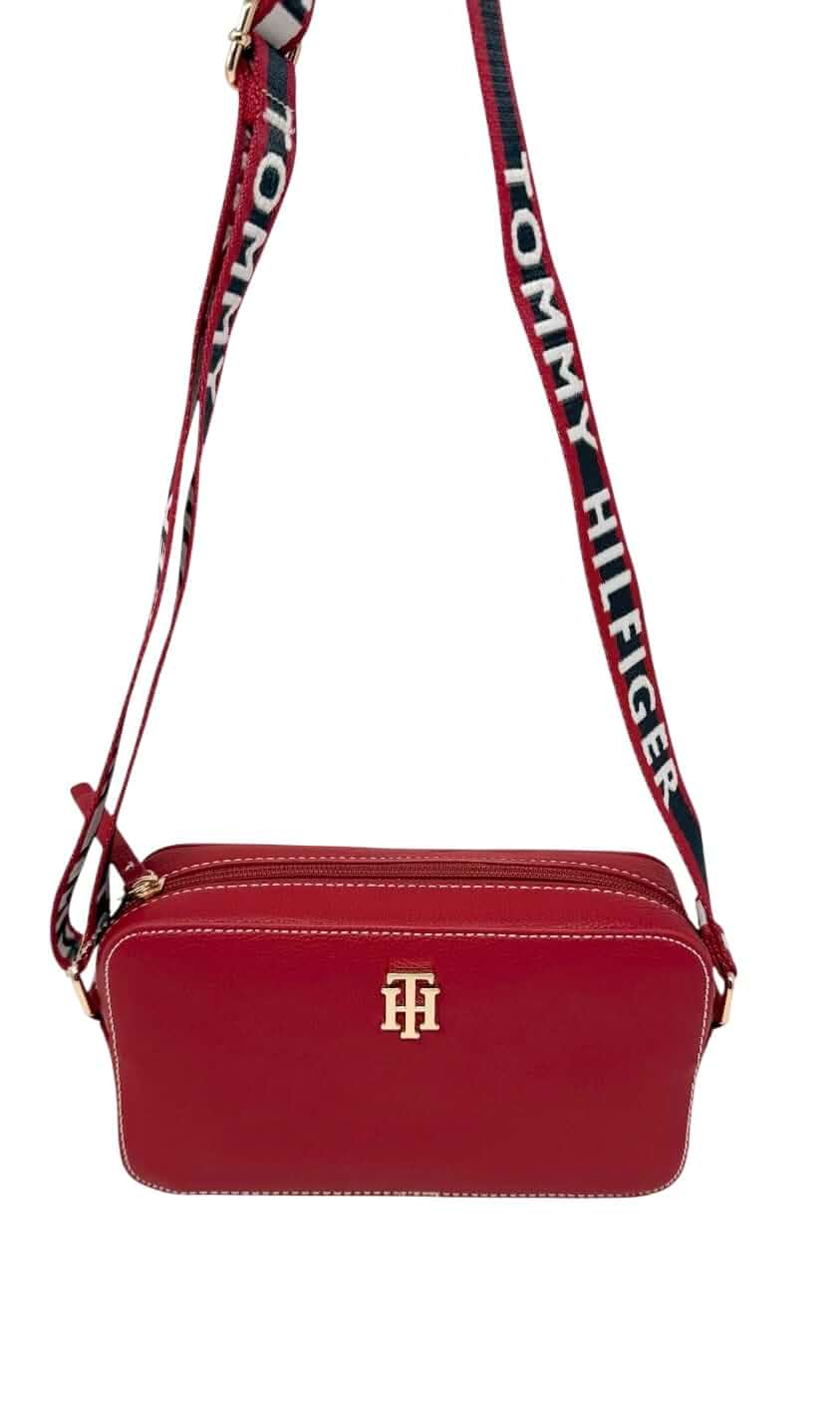 Tommy Hilfiger Women's Gina II Red Crossbody