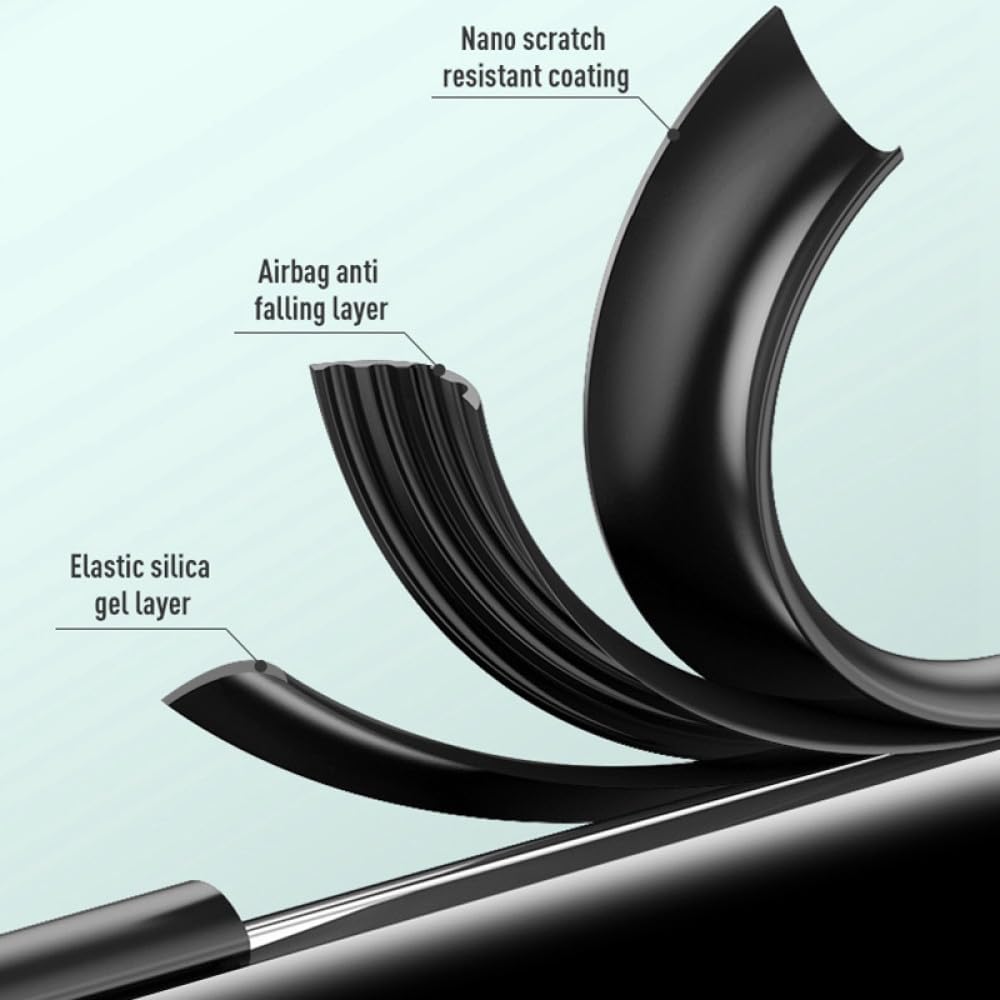 Custodia In Silicone Per Huawei Mate 20 Pro - Cover TPU Sottile E Antiurto Nera