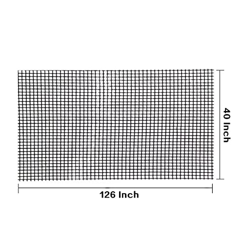 Window Screen Mesh Screen Door Mesh For Diy Screen Patio Door Screen Window Screen Replacement Repair Curtain Mesh Net (40''X126'') #TOP3