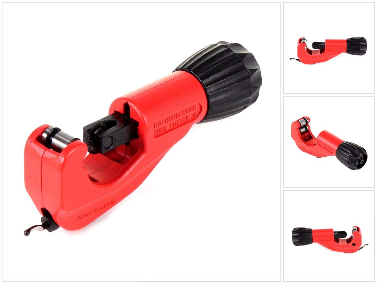 Rothenberger 70027 Macchina Per Il Taglio Di Tubi E Condotti, Rosso Nero