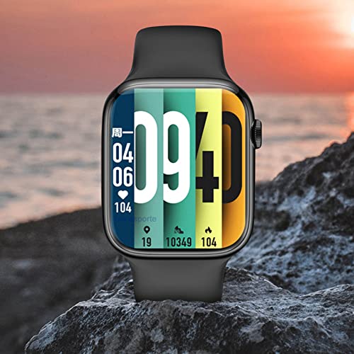 Smartwatch, 1.44-Inch Full-Screen Sports Bracelet, Call Alert Sports Record Health Monitoring Sleep Watch, Ip65 Waterproof, For Outdoor Sports (Black) #TOP6