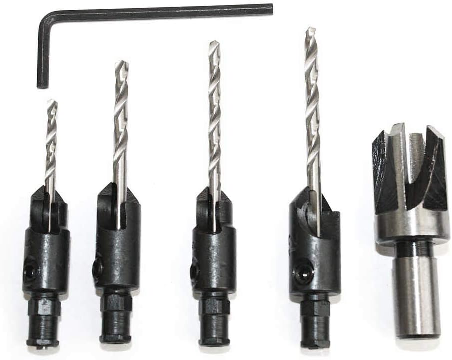 QS-Q-E Counter Sink Set with 3/8 Plug Cutter