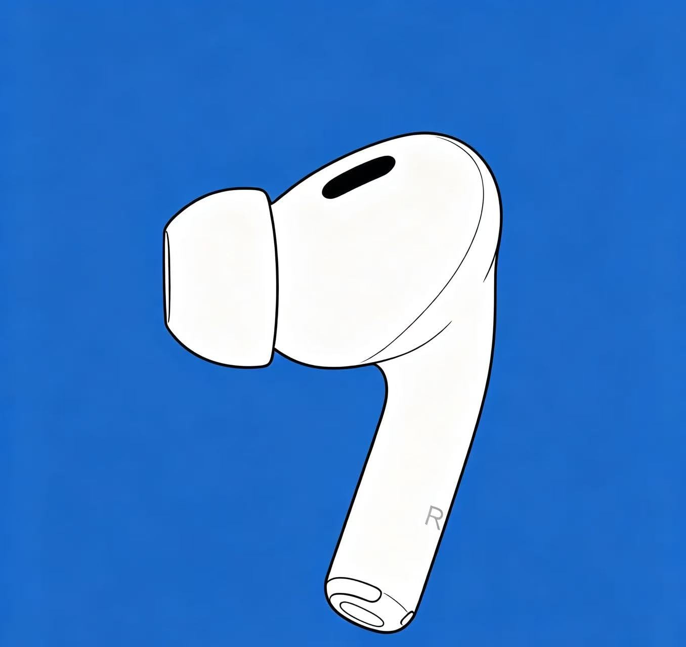 VOXATVO Replacement Right Earbud 2nd Gen Pro, Excludes Left Earbud & Case
