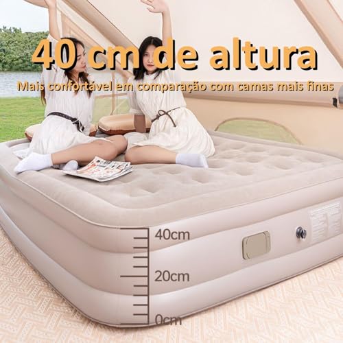 MABVON Queen Double Air Mattress with Pump - Image 7