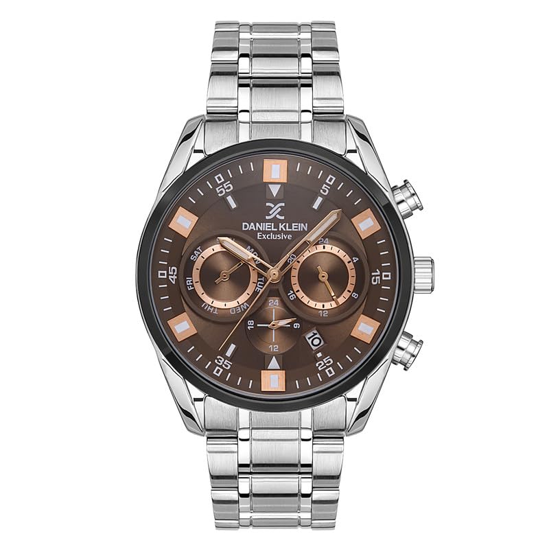 DANIEL KLEIN Analogue Brown Dial Mens Watch-DK.1.13548-3 (B0CKRH2TFK) Amazon Price History, Amazon Price Tracker