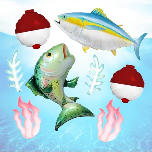 Ballons de pêche réalistes en aluminium : la solution pour votre déco thématique