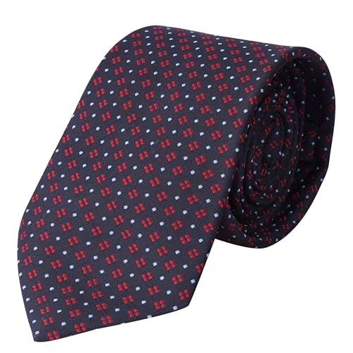 Image of Calixto Men's Microfibre Italian Designer Necktie Gift Set, Floral Printed Tie (Pack of 1)