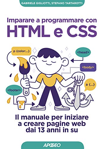 9788850334735 Imparare a programmare con HTML e CSS