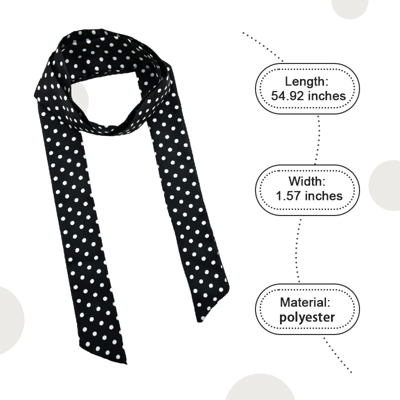 YALLNASL polka dot scarf set2