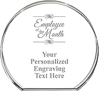 Vista 8 de Pisapapeles de círculo permanente, regalo de pisapapapeles de cristal corporativo grabado personalizado