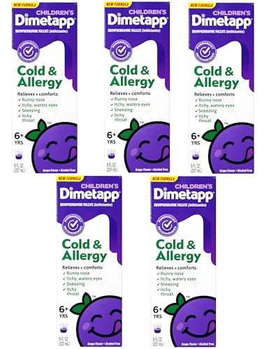 Dimetapp Children's Long Acting Cough Plus Cold - Best for Congestion-Driven Cou