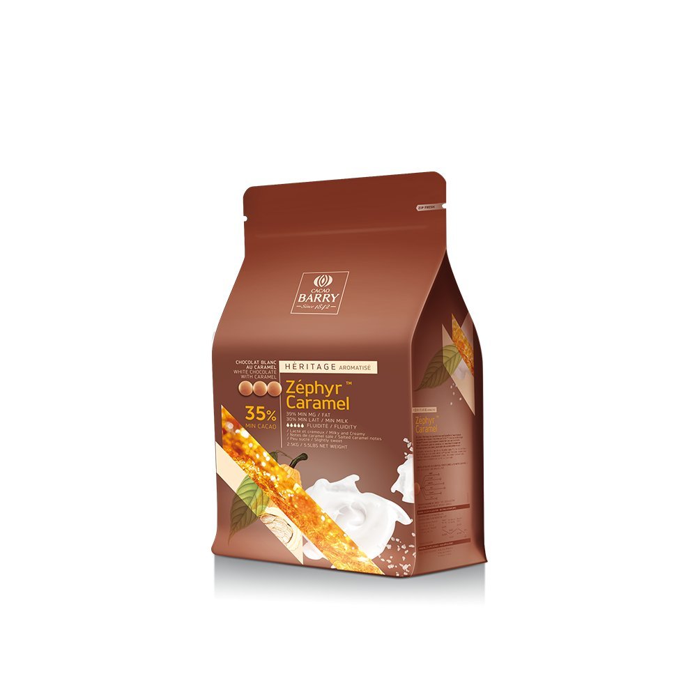 Le Petit Mitron Chocolat Blanc 35% zéphyr Caramel Barry 2,5kg