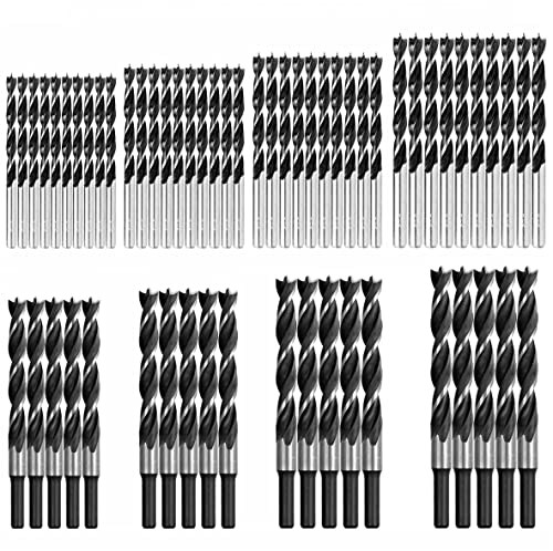 Peak-Cut PC-WD01S Brad Point Woodworking 60Pcs Drill Bit Set Drill cover