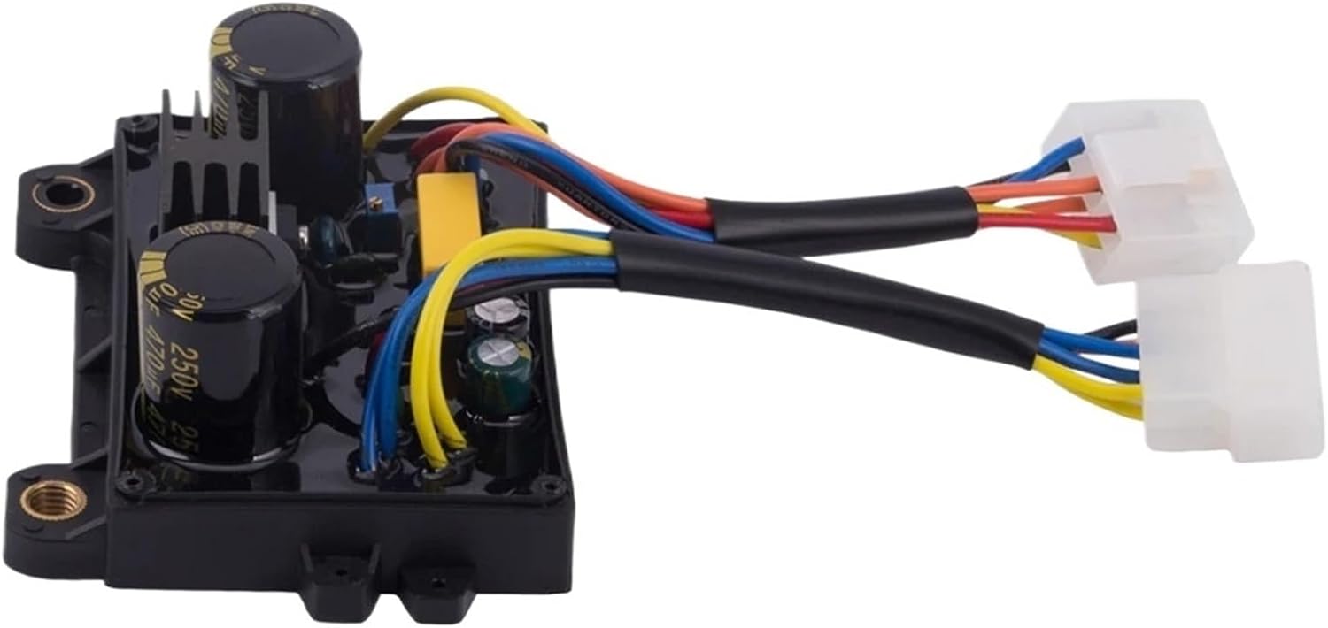 5KW Welding Automatic Voltage Regulator HJ-5K21DH Diesel Gasoline Genset Automatic Voltage Regulator Chinese Generator Parts 12 Wires Single Phase(12 wires 2 plugs)