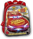 Tirantes traseros alcochados Mochila Infantil Disney Cars con Luz y Sonido 32 cm. Toybags 2018