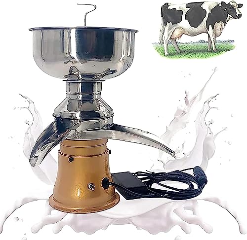 Máquina de Leche láctea, Separador de Crema, centrífuga de Leche de 50 l/h, centrífuga de Cocina eléctrica, Separador de Crema de Leche, para convertir Leche cruda o Ente