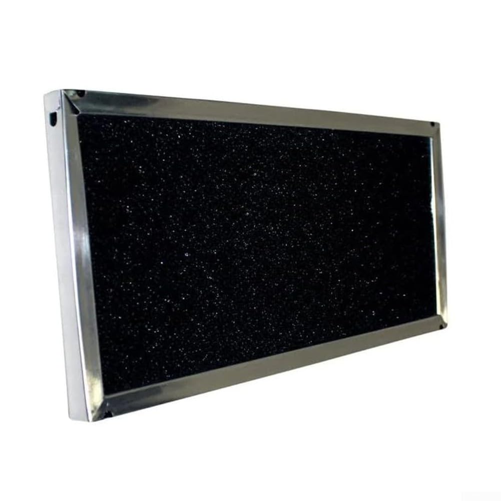 Filtro per hrv per erv Acciaio Nero 390x185x25mm per preciso(2PCS)