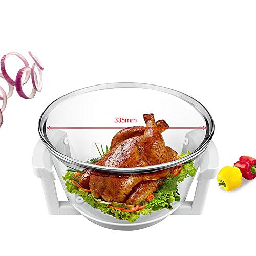 Halogeenoven met handgreep, combi-grill, convectieoven, glazen kolf met capaciteit van 12 l/17 l, inclusief accessoires… - Image 8