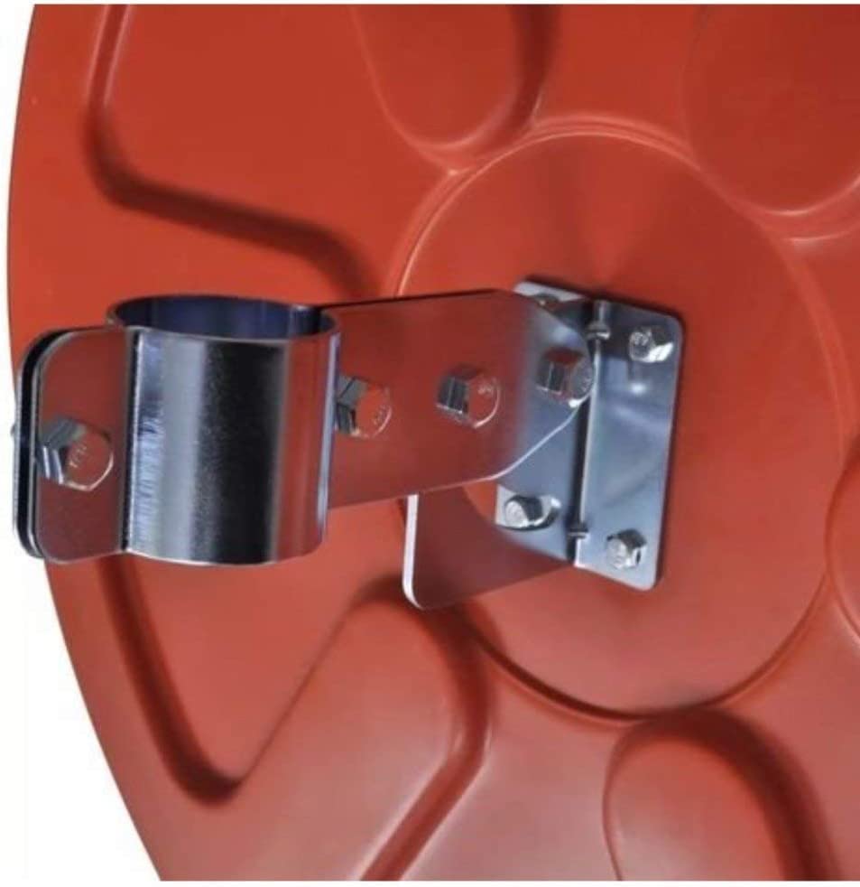 REPLOOD Specchio Stradale Convesso 60cm Traffico per Strade Private Senza Visuale Infrangibile con Supporto di Fissaggio