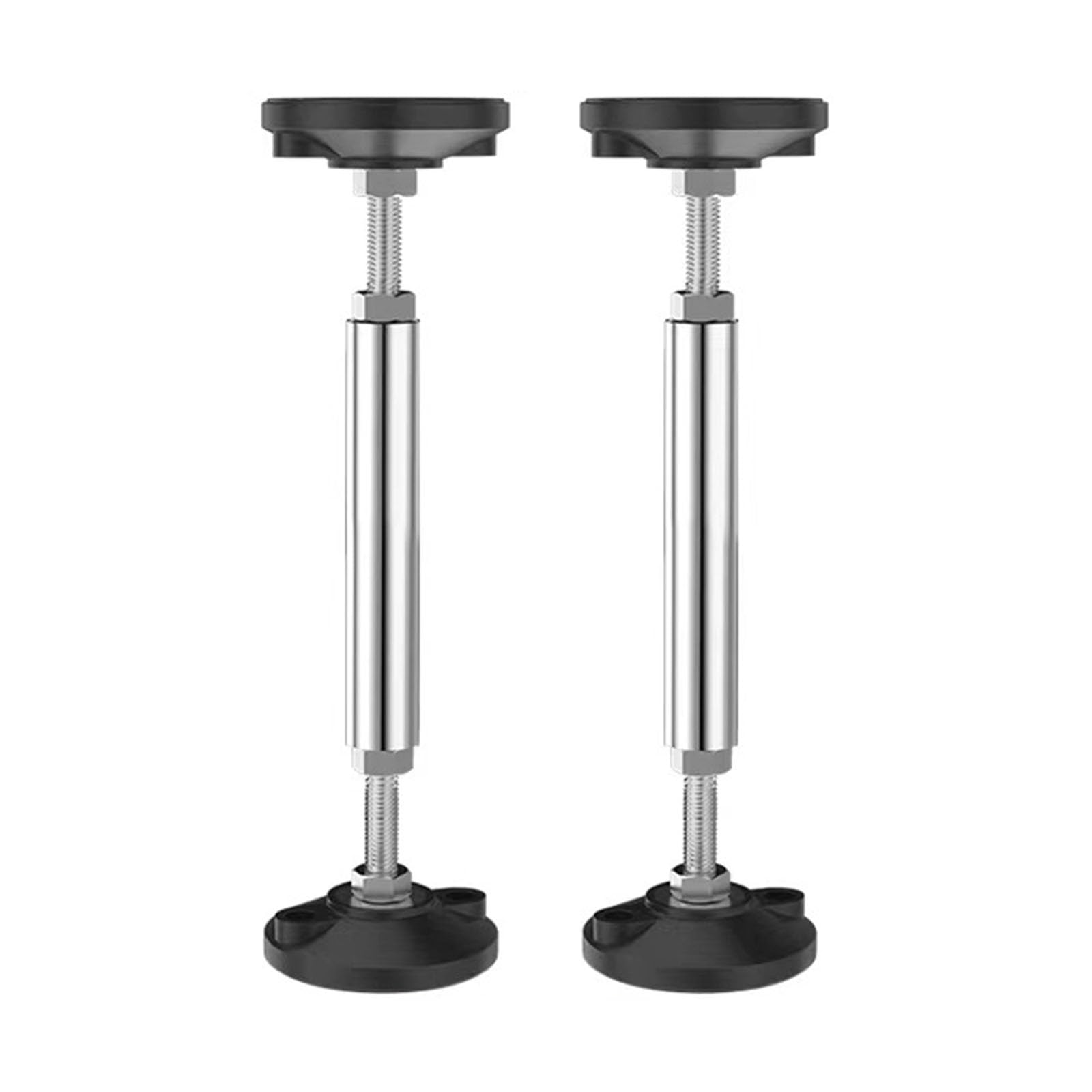 Threaded Installation Post Stainless Steel Adjustable Brace Set, Manual 2 Pack for Maintenance Positioning Jobs Cabinet Post Threaded Brace Installation Tool Door
