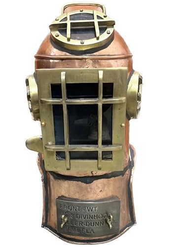 Life Size Miller Dunning Diving-Hood Quality Vintage Old Replica Nautical Diving Helmets | Scuba Diver's Gears & Accessories Best Gift for HIM Gift for All Occasion Gift for Halloween