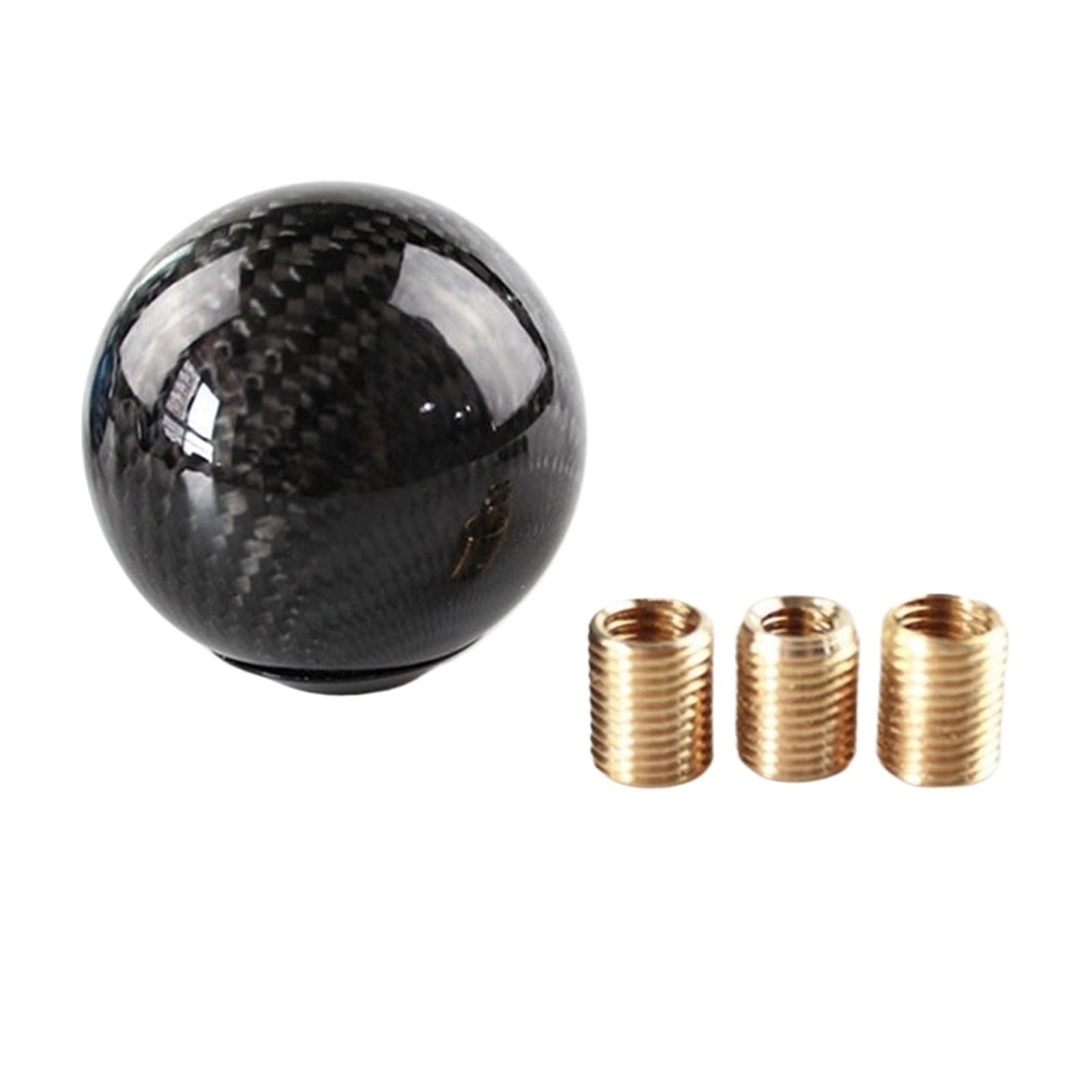 Qrptmbnf Black Gear Shift Knob Compatible With Automatic Car, Shifter, Lever