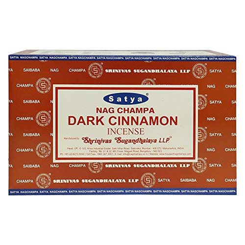 Trumiri DND--503230-12-12OZ-P-2 Dark Cinnamon Incense Sticks And Incense Stick Holder Bundle Insence Insense Satya Incense thumb #2