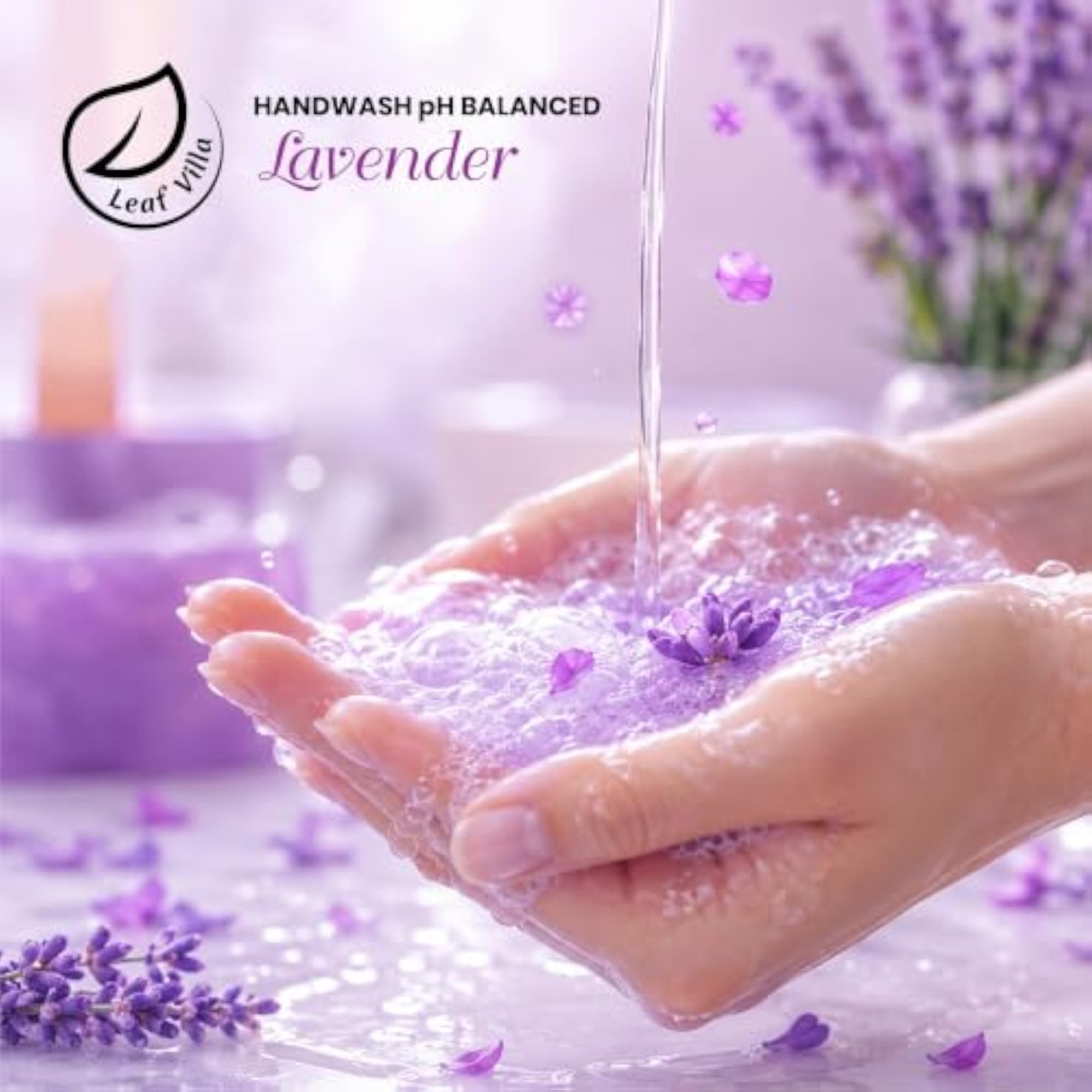 Premium Liquid Handwash pH Balanced Lavender Fragrance, 5 Litres