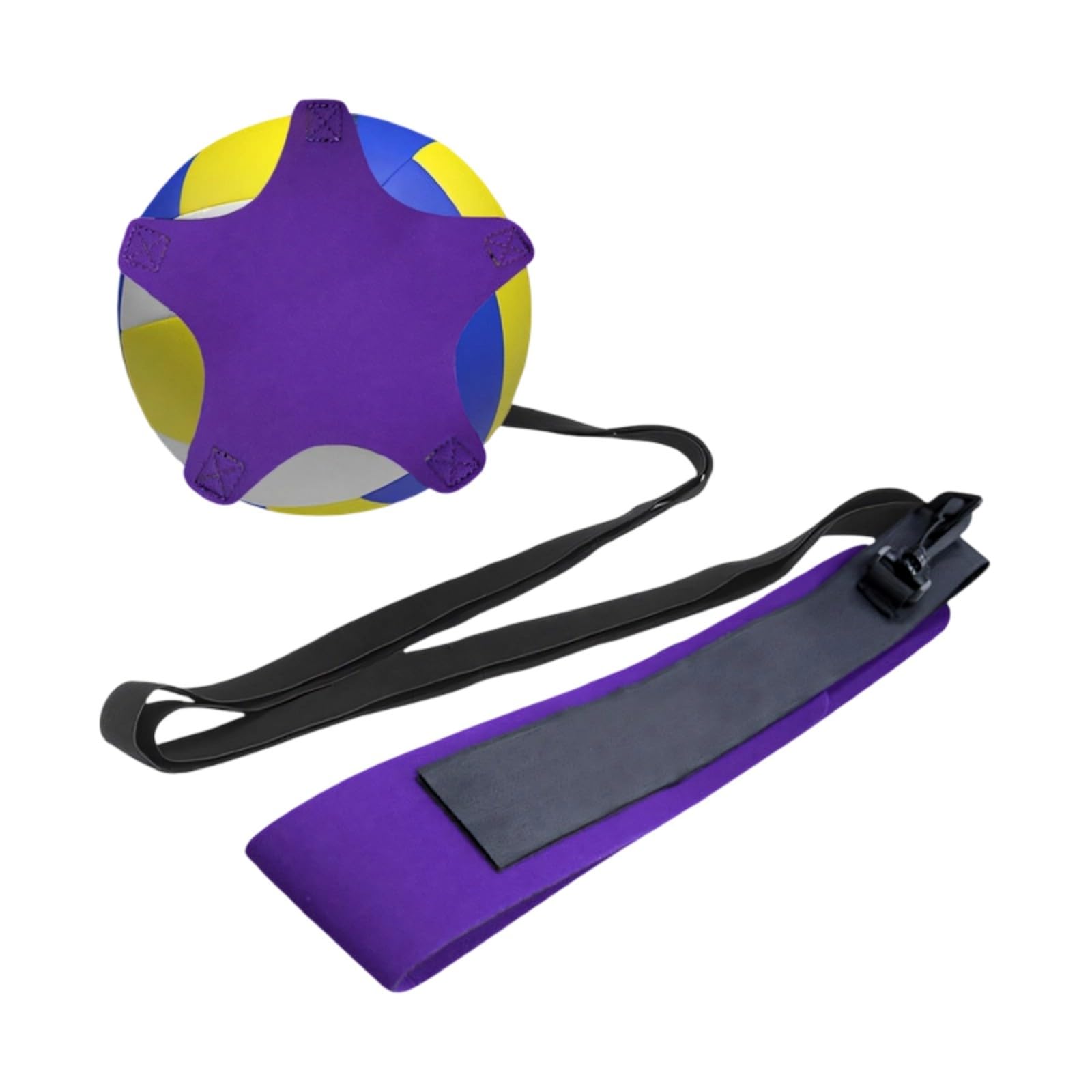 QIAOLIDA Football Dribbling Belt Training Equipment Rebounds Practice Belt for Ball Control And Soccer Skills Improvement