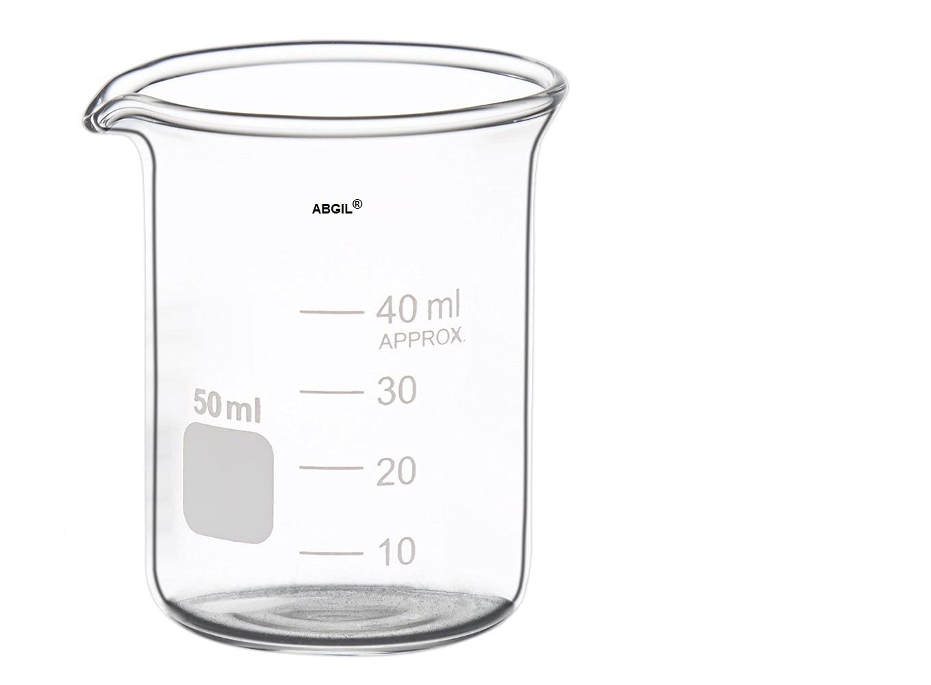 ABG GLASS BEAKER. 50ML EACH SET OF 10 UNITS. Amazon.in Industrial