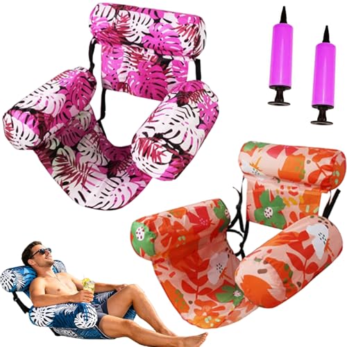Fauteuil flottant pour piscine qui évite de glisser et reste au frais