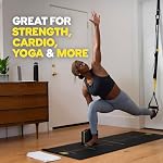 TRX Suspension Training Mat - Non-Slip Gym Mat, Black, 72" x 24" - Image 6